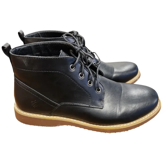 MEN'S ROCAWEAR EUC Black chukka shoes size 11, ankle high - Picture 3 of 6